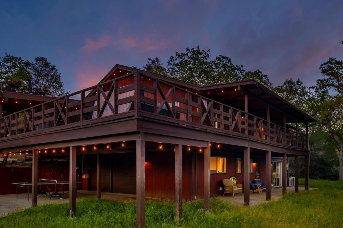 10-Acre Forest Villa, 20 Miles From Yosemite South 奥克赫斯特 外观 照片