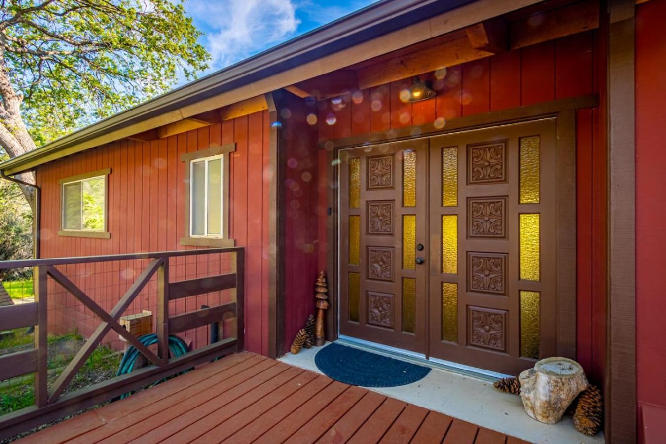 10-Acre Forest Villa, 20 Miles From Yosemite South 奥克赫斯特 外观 照片