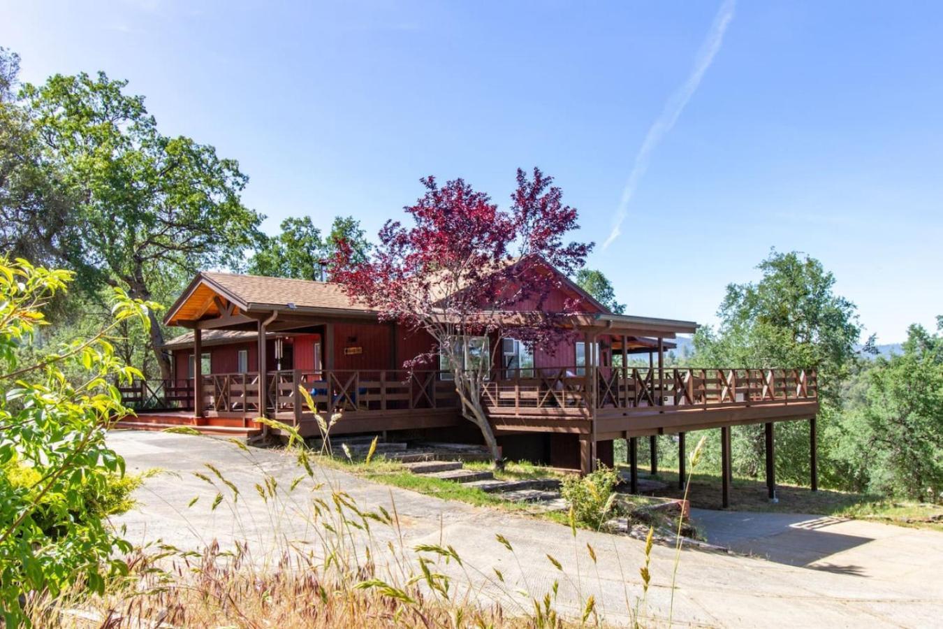 10-Acre Forest Villa, 20 Miles From Yosemite South 奥克赫斯特 外观 照片