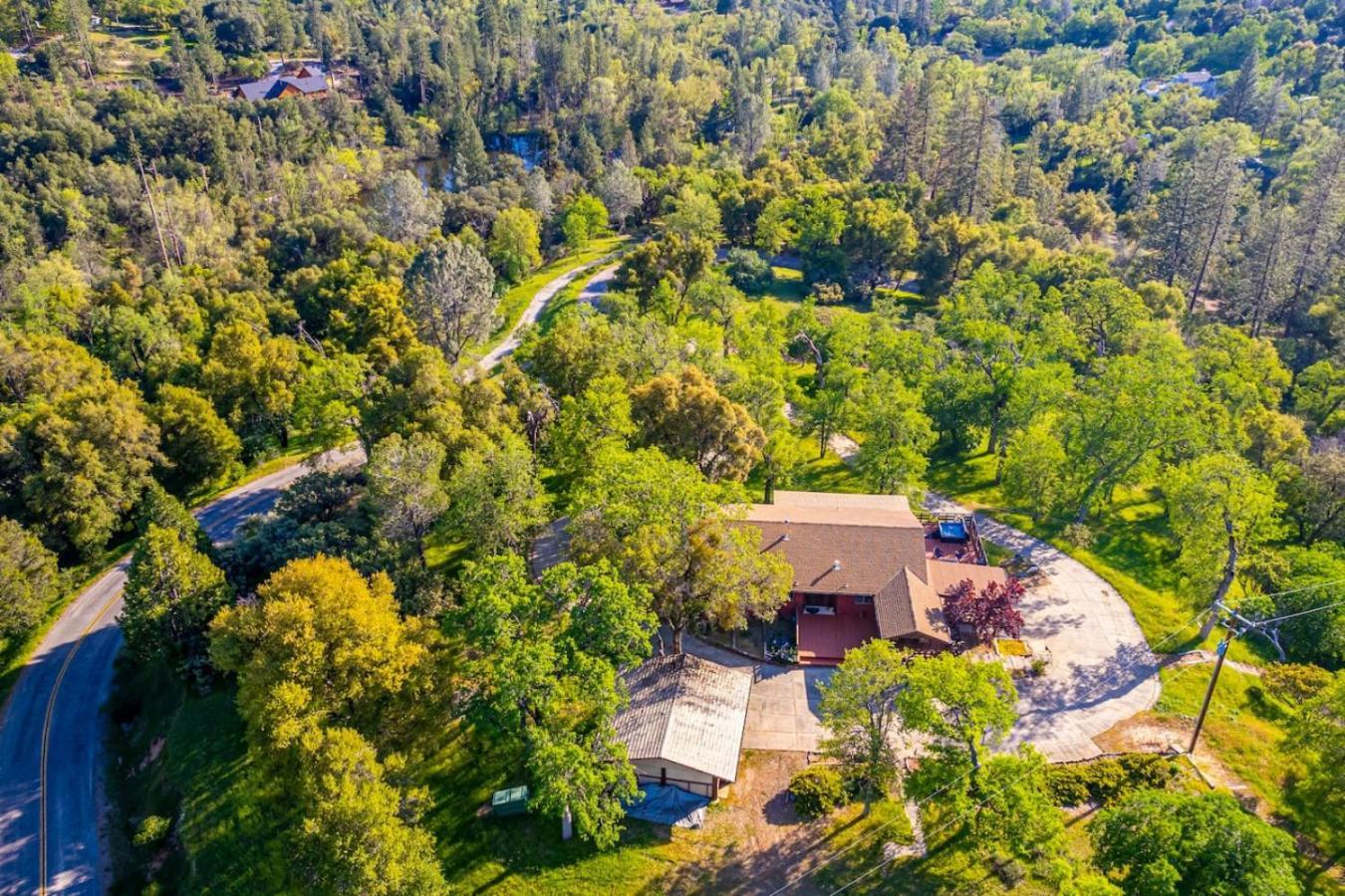 10-Acre Forest Villa, 20 Miles From Yosemite South 奥克赫斯特 外观 照片