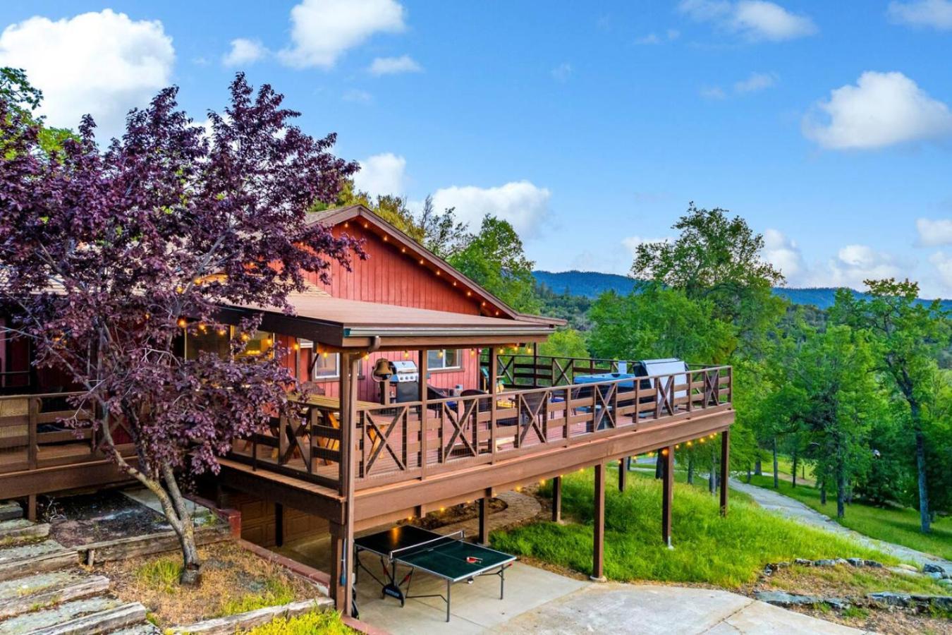 10-Acre Forest Villa, 20 Miles From Yosemite South 奥克赫斯特 外观 照片